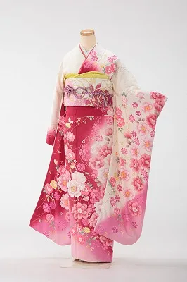 彦根でレンタルできるピンクの振袖